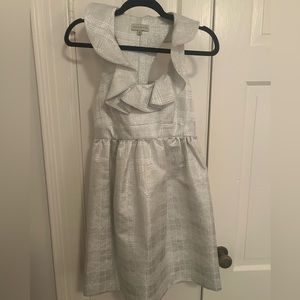 Annie griffin ruffle racer back dress